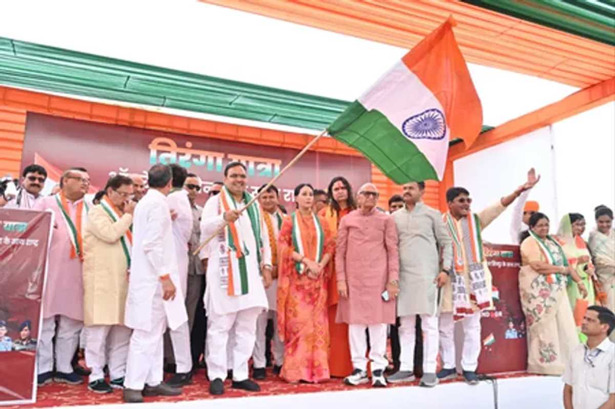 जयपुर में भाजपा की तिरंगा यात्रा, सीएम भजनलाल शर्मा ने की ऑपरेशन सिंदूर की तारीफ